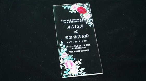 Drukarka do szkła i akrylu